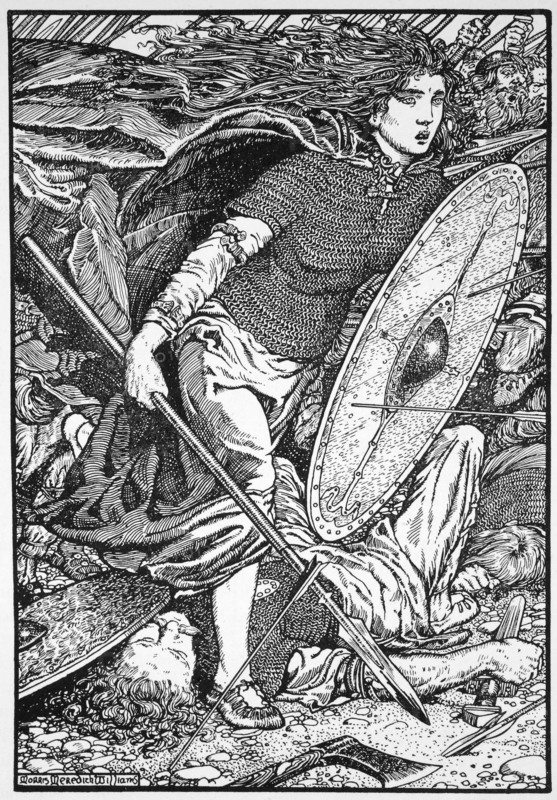 Lathgertha, 1913.  Artist: Morris Meredith Williams