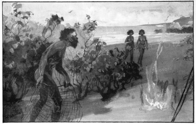 'Rolla-Mano determined to capture them', 1923.  Artist: Raymond Wenban