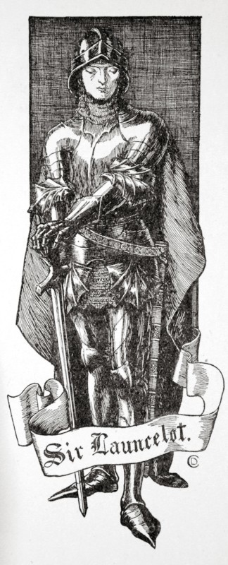 'Sir Launcelot', 1905.  Artist: Dora Curtis