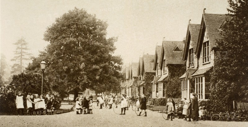 Dr Barnardo's Institute for Destitute Children, Barkingside, London, 19th century. Artist: Unknown