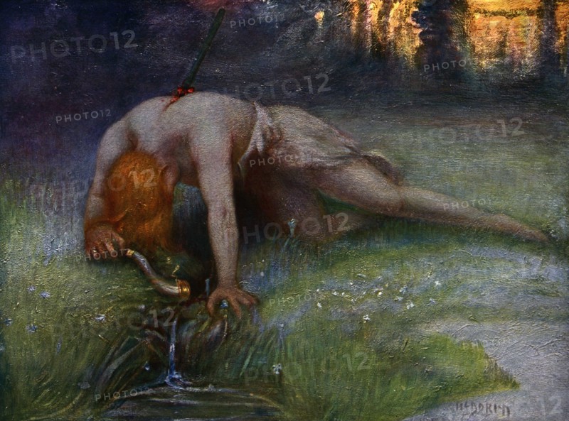 'The Death of Siegfried', 1906. Artist: Unknown