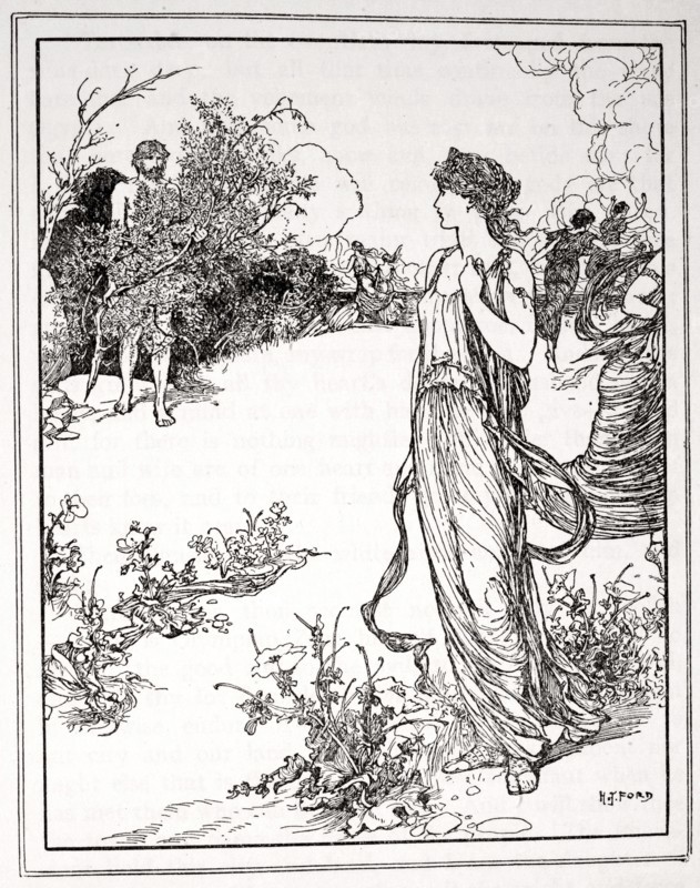 'How Ulysses met Nausicaa', 1926.  Artist: Henry Justice Ford