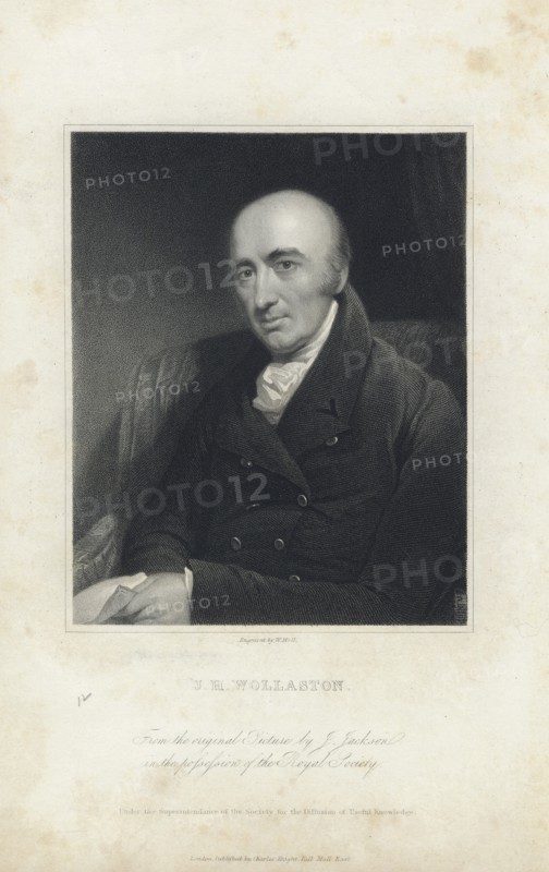 William Hyde Wollaston, English chemist and physicist, early 19th century(?). Artist: Unknown