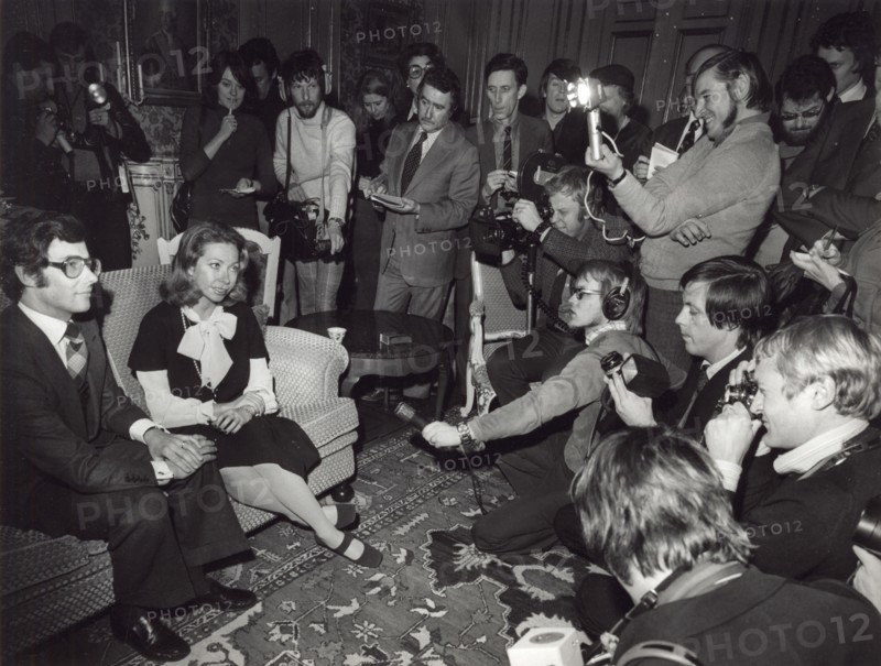 Engagement of Princess Christina of Sweden and Tord Magnuson, 1 February 1974. Artist: Unknown