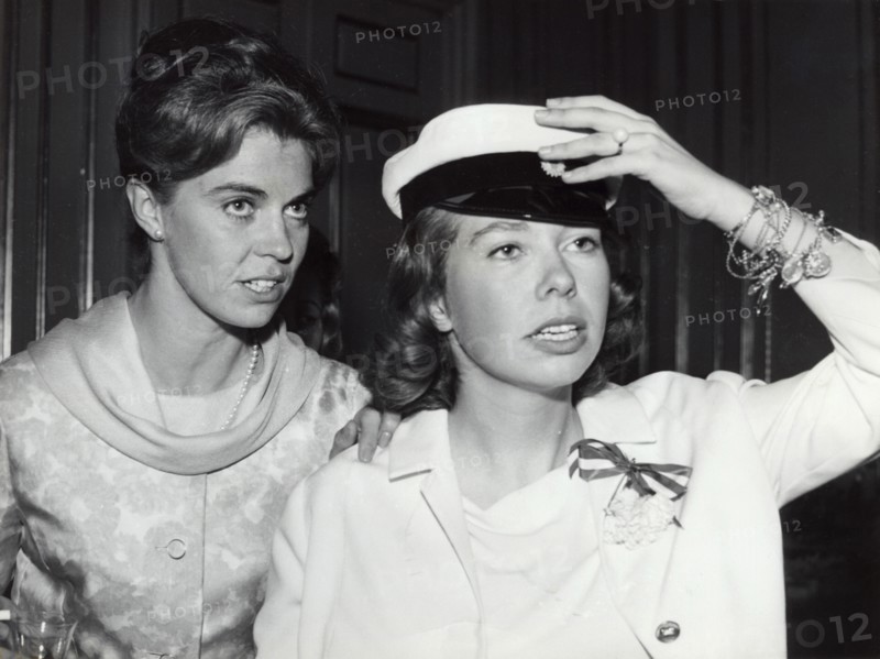 Princess Christina of Sweden celebrates passing her A-levels, 1963. Artist: Unknown