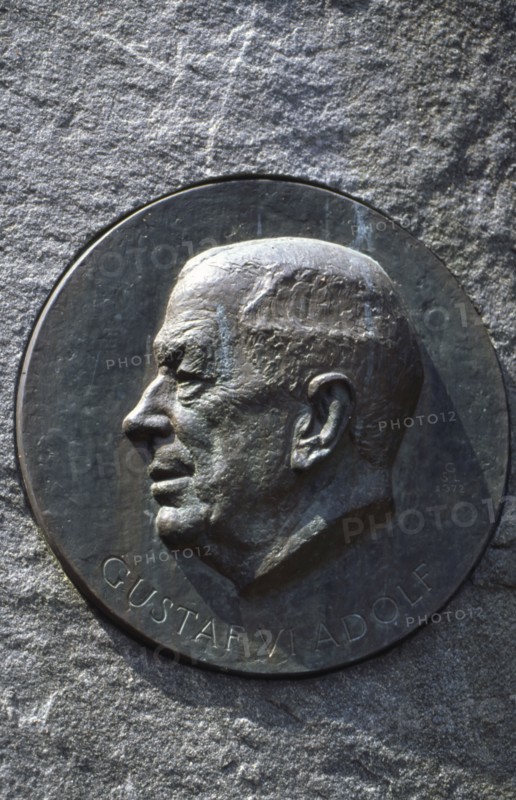 King Gustaf VI Adolf of Sweden, 1973. Artist: Per Eliasson