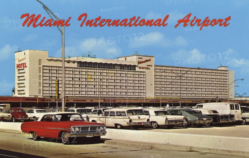 Miami International Airport, Florida, USA, 1966. Artist: Unknown