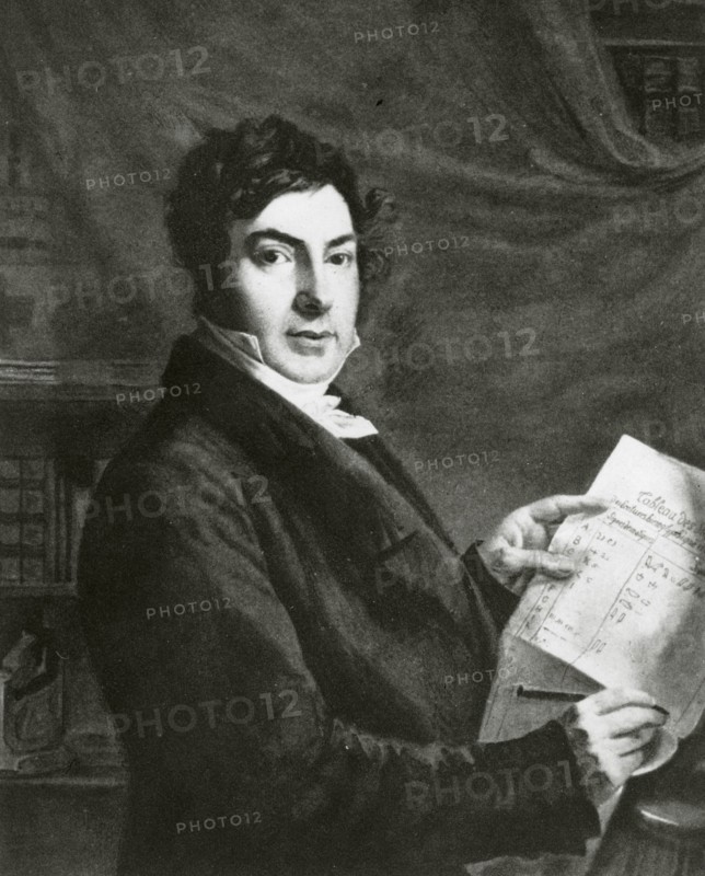 Jean Francois Champollion, French historian, linguist and Egyptologist, 19th century. Artist: Unknown