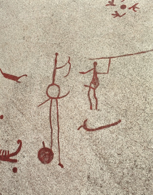 Bronze Age rock carvings, Tanum, Västra Götaland, Sweden. Artist: Unknown