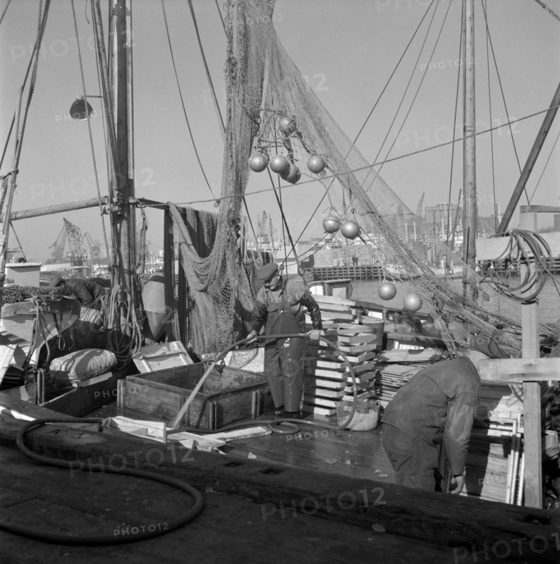 Fishing boat, Gothenburg, Sweden, 1960. Artist: Torkel Lindeberg