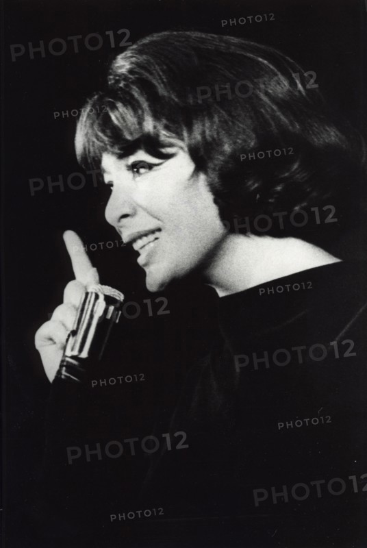 Juliette Greco, French actress and singer, Sweden, 1 July 1964. Artist: Unknown