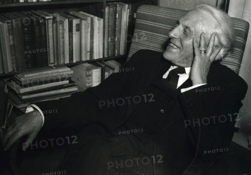 Pär Lagerkvist, Swedish author, 20th century. Artist: Karl Sandels