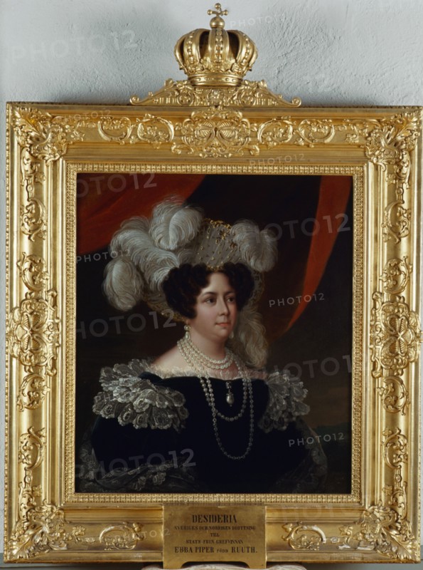 Queen Desideria of Sweden, 19th century. Artist: Unknown