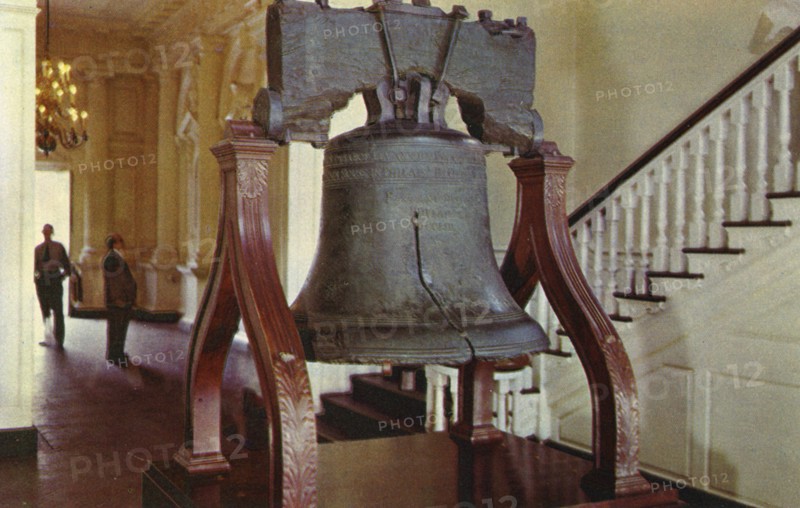 Liberty Bell, Independence Hall, Philadelphia, Pennsylvania, USA, 1953. Artist: Unknown