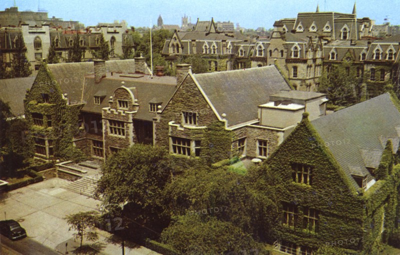 Houston Hall, University of Pennsylvania, Philadelphia, Pennsylvania, USA, 1953. Artist: Unknown