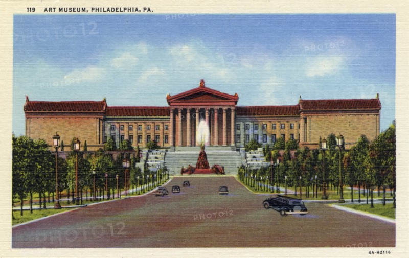 Art Museum, Philadelphia, Pennsylvania, USA, 1934. Artist: Unknown