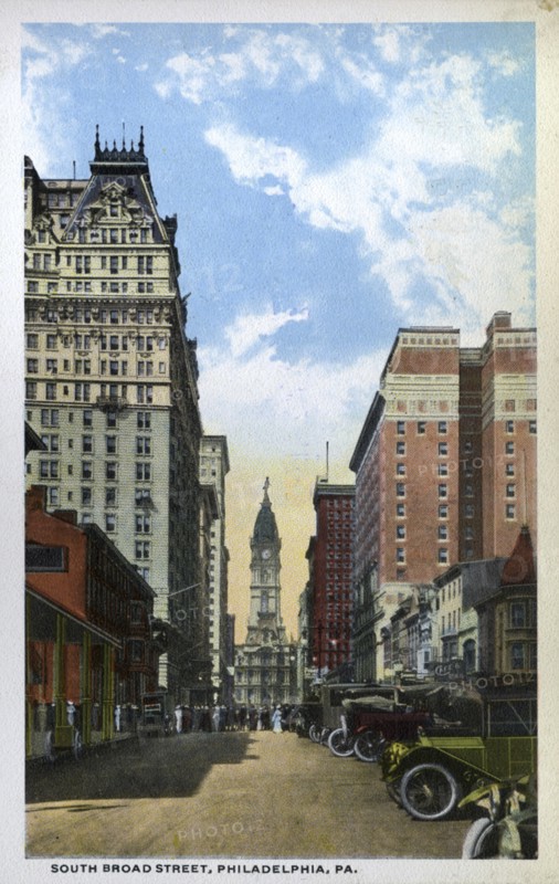 South Broad Street, Philadelphia, Pennsylvania, USA, 1914. Artist: Unknown