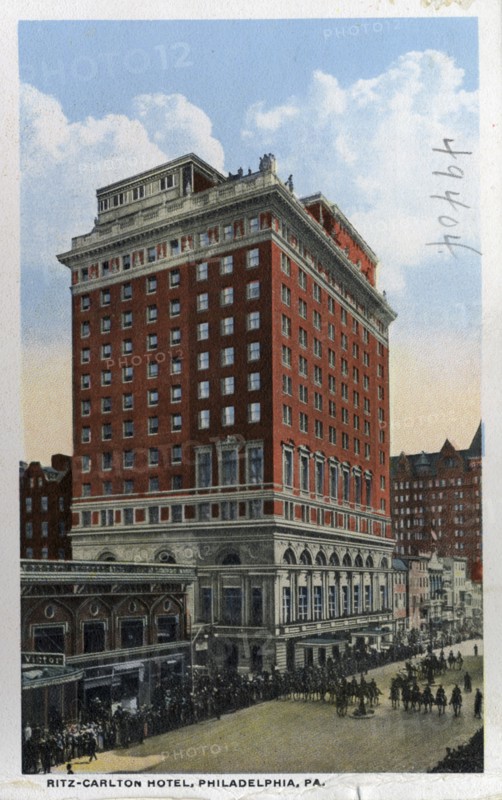 Ritz Carlton Hotel, Philadelphia, Pennsylvania, USA, 1914. Artist: Unknown
