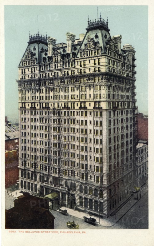 Bellevue-Stratford Hotel, Philadelphia, Pennsylvania, USA, 1905. Artist: Unknown