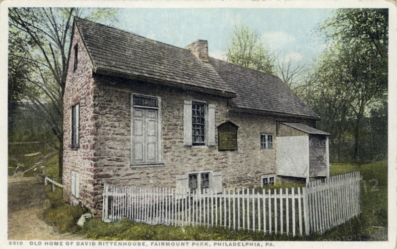 Old home of David Rittenhouse, Fairmount Park, Philadelphia, Pennsylvania, USA, 1905. Artist: Unknown