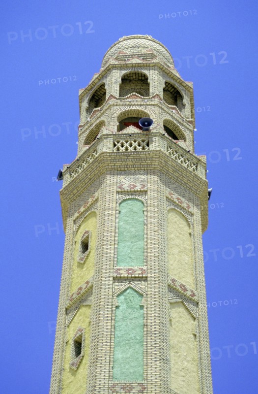 Minaret, Tozeur, Tunisia.