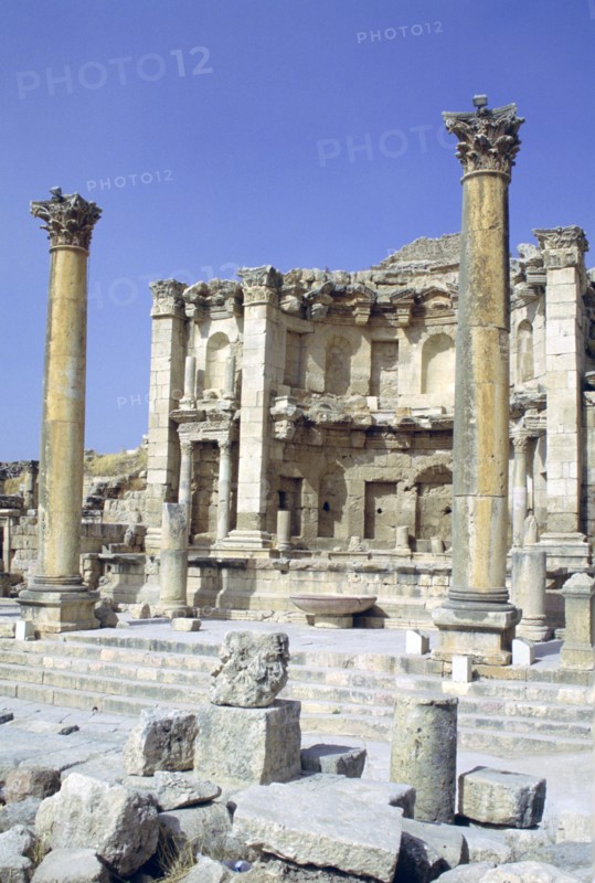 Nymphaeum, Jerash, Jordan.