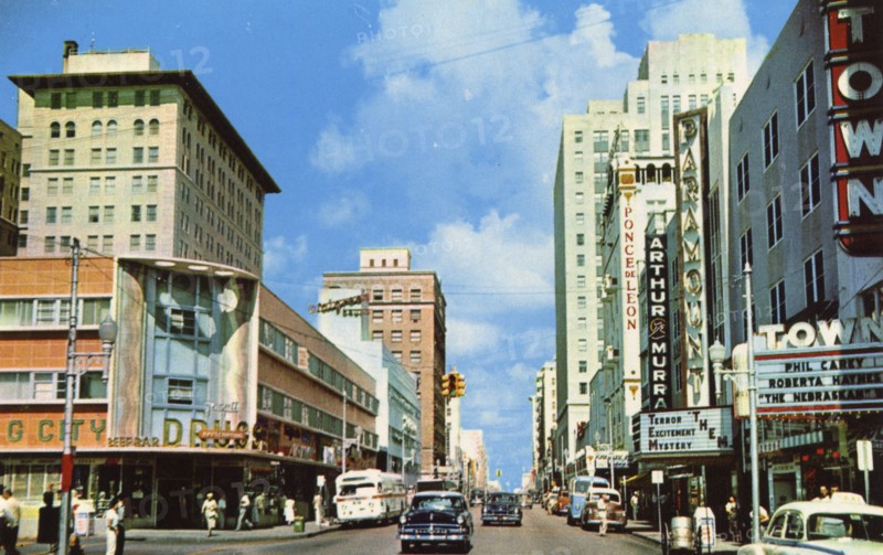 Flagler Street, Miami, Florida, USA, 1954. Artist: Unknown
