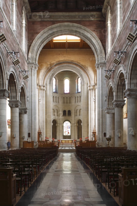 Interior of St Anne's Cathedral, Belfast, Northern Ireland, 2010.