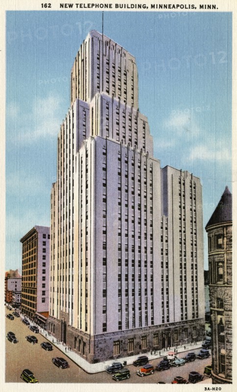 The Northwestern Bell Telephone Building, Minneapolis, Minnesota, USA, 1933. Artist: Unknown