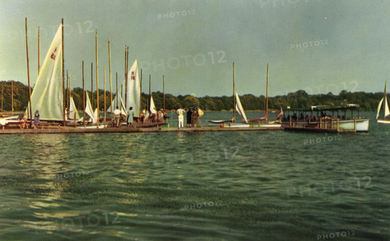 Lake Harriet, Minneapolis, Minnesota, USA, 1949. Artist: Unknown