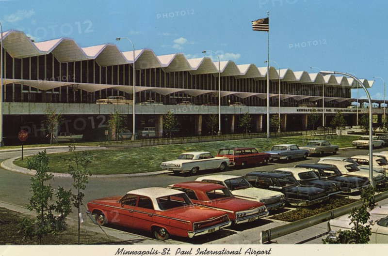 Minneapolis-St Paul International Airport, Minnesota, USA, 1970. Artist: Unknown