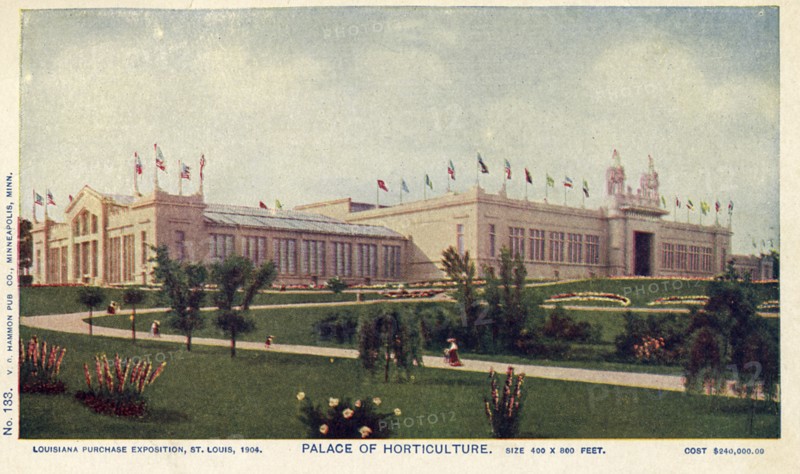 Palace of Horticulture, World's Fair, St Louis, Missouri, USA, 1904. Artist: Unknown