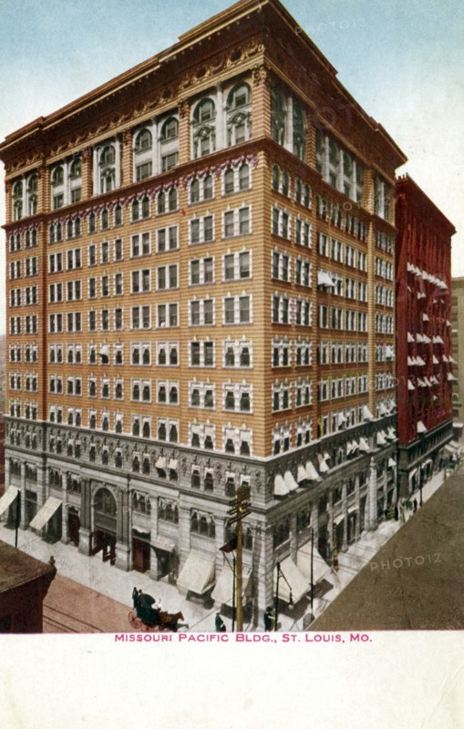 Missouri Pacific Building, St Louis, Missouri, USA, 1910. Artist: Unknown