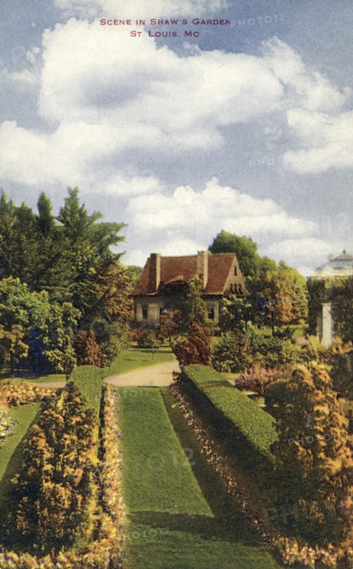 Scene in Shaw's Garden, St Louis, Missouri, USA, 1910. Creator: Unknown.
