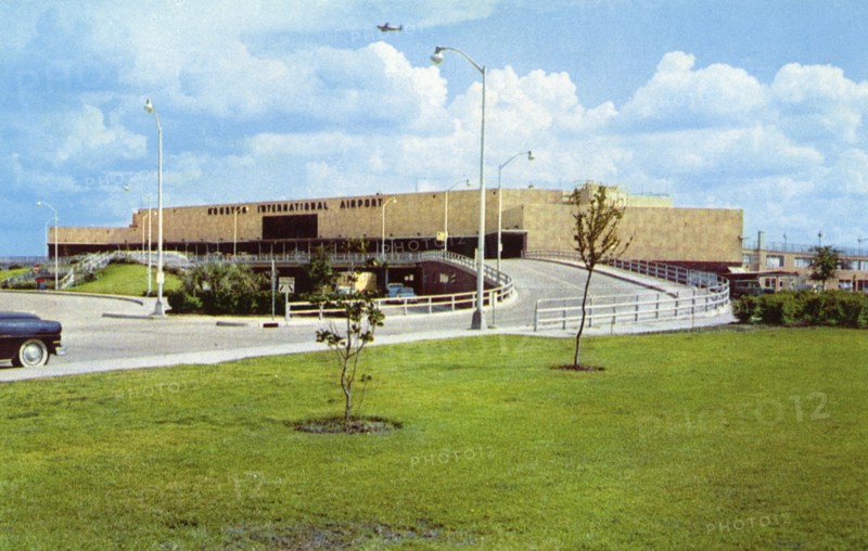 Houston International Airport, Houston, Texas, USA, 1956. Artist: Unknown
