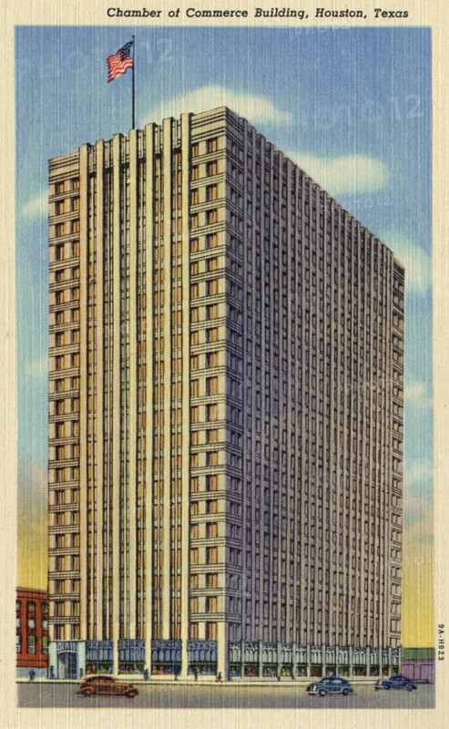 Chamber of Commerce Building, Houston, Texas, USA, 1939. Artist: Unknown