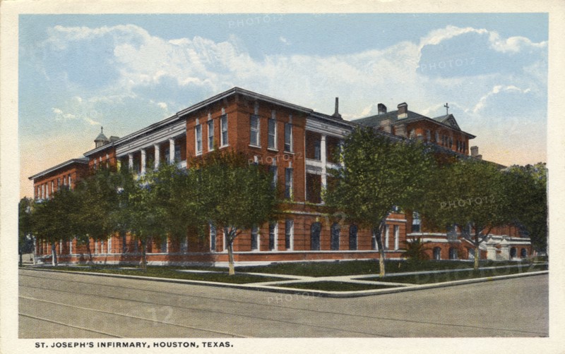 St Joseph's Infirmary, Houston, Texas, USA, 1918. Artist: Unknown
