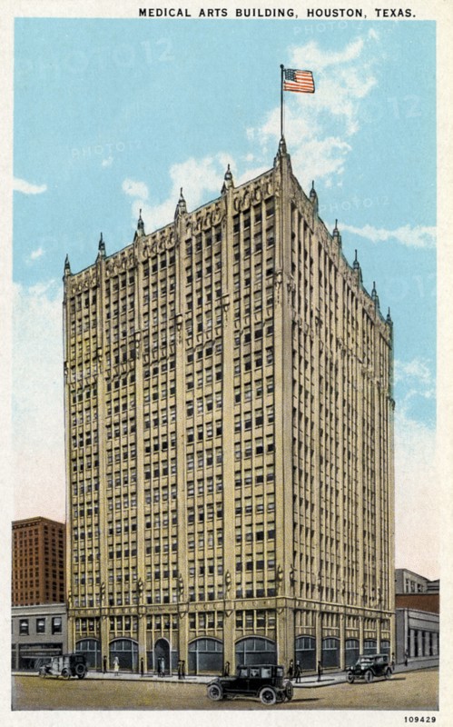 Medical Arts Building, Houston, Texas, USA, 1926. Artist: Unknown