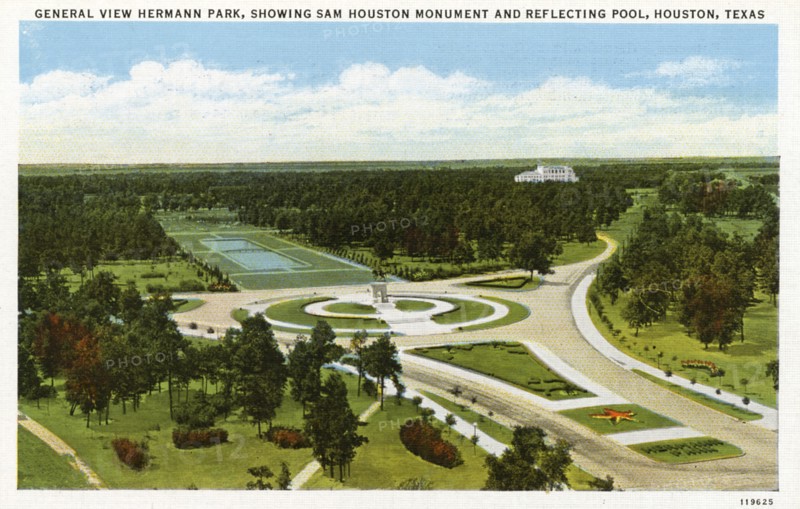 Hermann Park, Houston, Texas, USA, 1927. Artist: Unknown