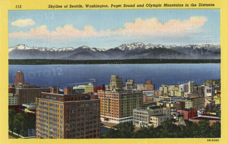 Seattle, Washington, USA, 1942. Artist: Unknown