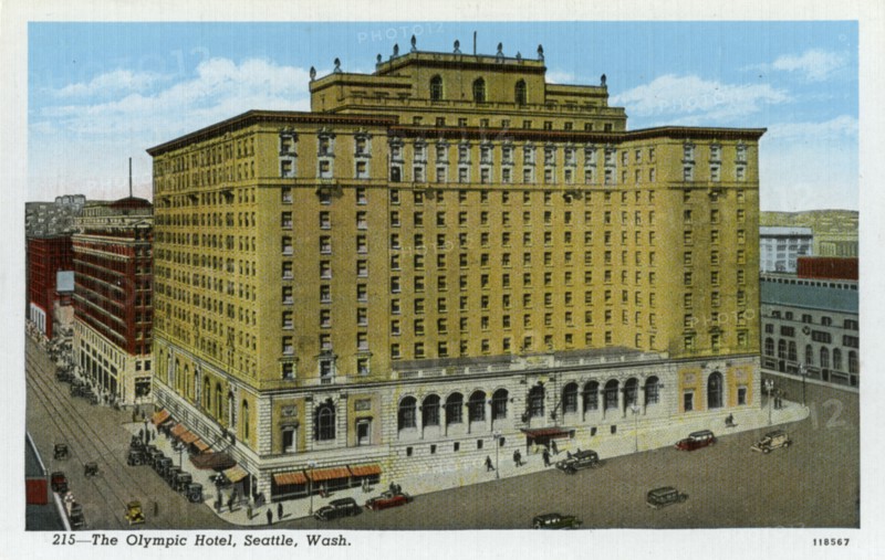 The Olympic Hotel, Seattle, Washington, USA, 1928. Artist: Unknown