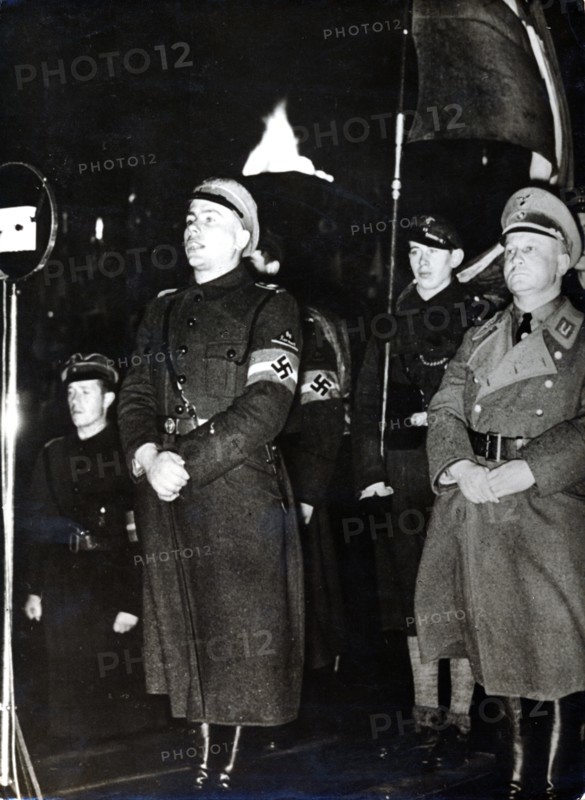 Werner Kuhnt, regional Hitler Youth leader, Potsdam Municipal Castle, Germany, 18 April 1936 Artist: Unknown