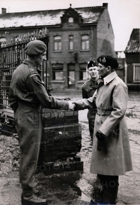 Field Marshal Bernand Montgomery, British general, Zonhoven, Belgium, World War II, 1945. Artist: Unknown