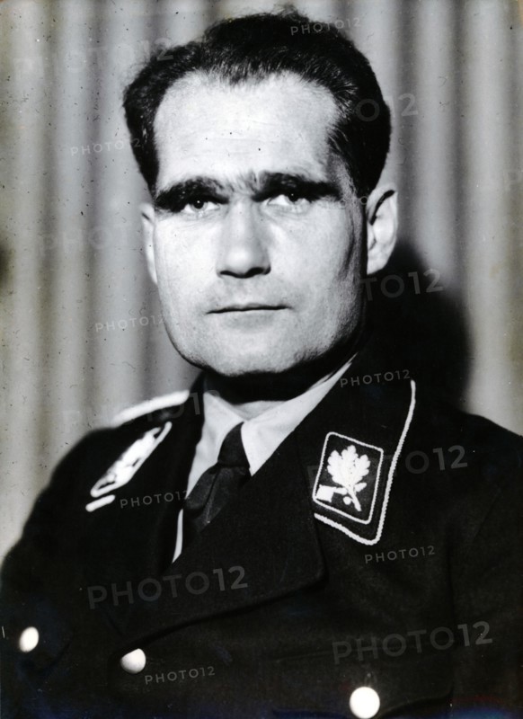 Rudolf Hess, Nazi Deputy Leader, World War II, c1941. Artist: Unknown