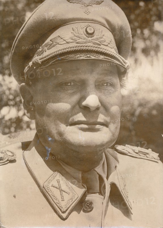 Hermann Göring, German Nazi politician and military leader after his capture, 1945. Artist: Unknown