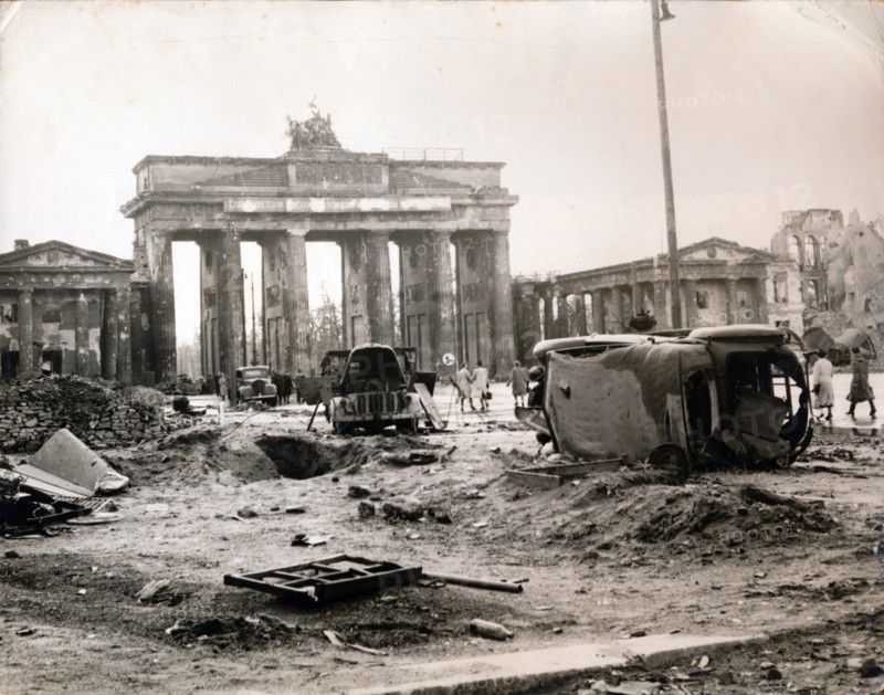 The ruins of Berlin, 6 July 1945. Artist: Unknown