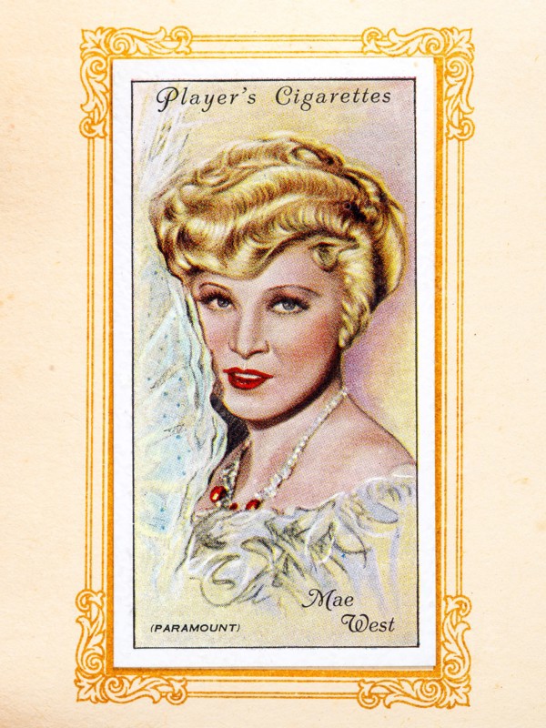 Mae West, 1934.  Artist: Unknown.