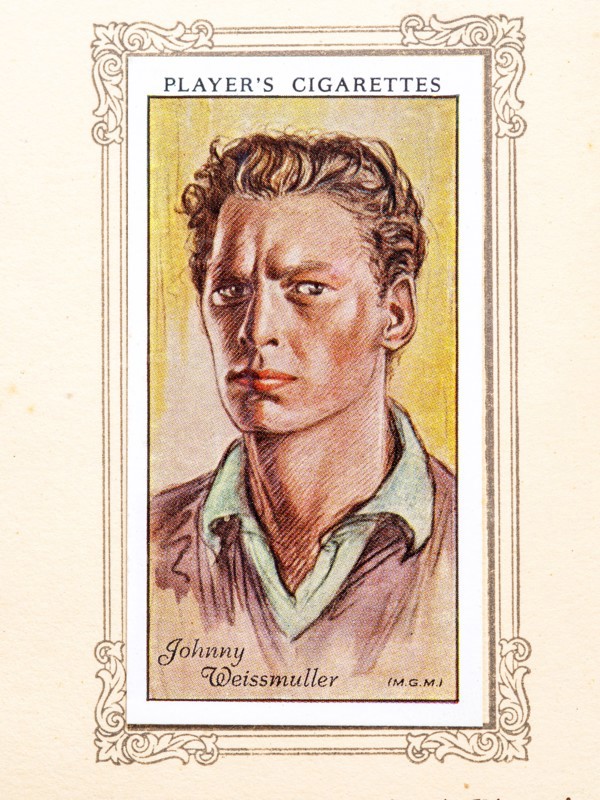 Johnny Weissmuller, 1934. Artist: Unknown.
