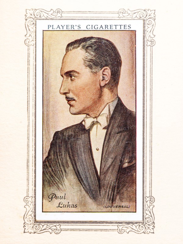 Paul Lukas, 1934. Artist: Unknown.
