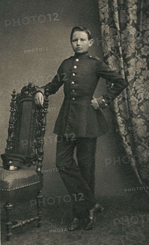 Paul von Hindenburg (1847-1934), as a cadet in Wahlstatt, 1860, (1930s) Artist: Unknown.